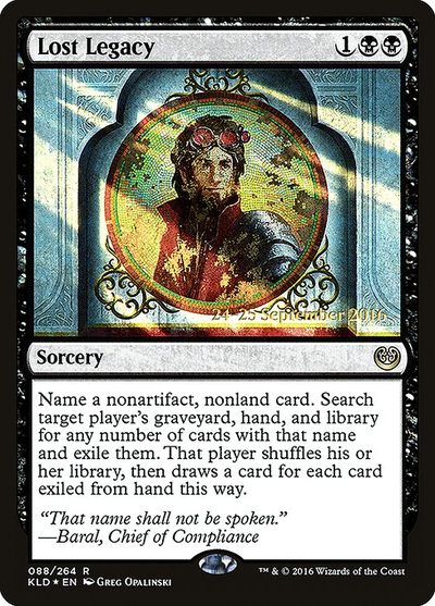 Lost Legacy - Kaladesh Promos