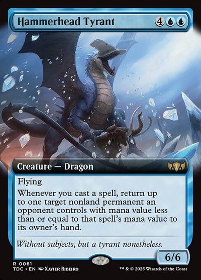 Hammerhead Tyrant - Tarkir: Dragonstorm Commander