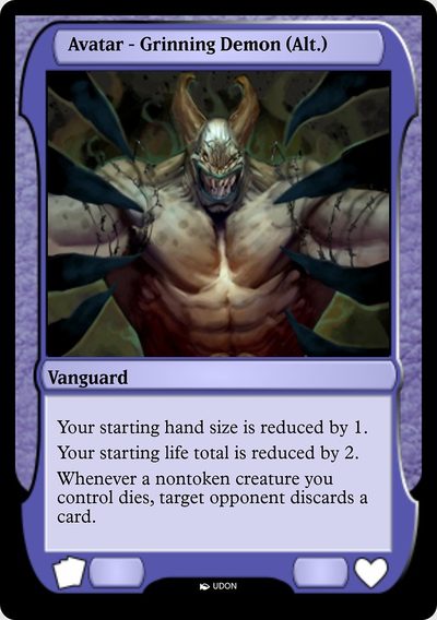 Grinning Demon Avatar - Magic Online Avatars
