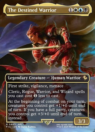 The Destined Warrior - Final Fantasy Commander
