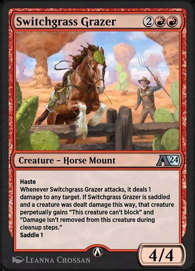 Switchgrass Grazer - Alchemy: Outlaws of Thunder Junction