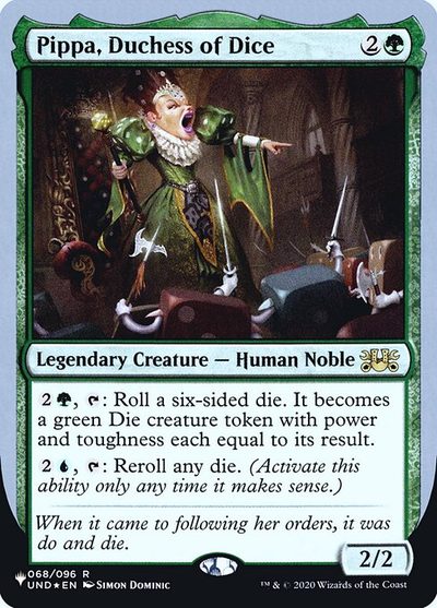 Pippa, Duchess of Dice - The List (Unfinity Foil Edition)