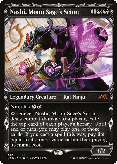 Nashi, Moon Sage's Scion - Kamigawa: Neon Dynasty