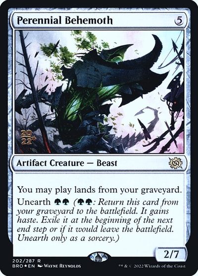 Perennial Behemoth - The Brothers' War Promos