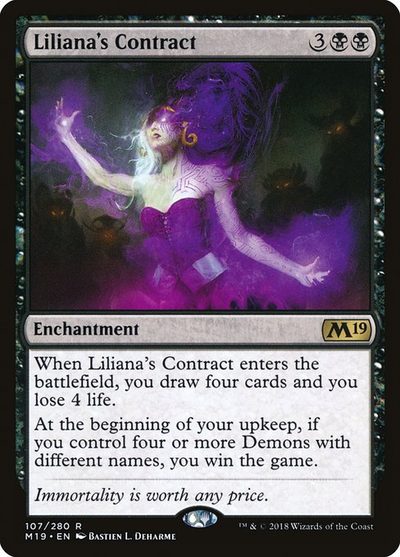Liliana's Contract - Core Set 2019