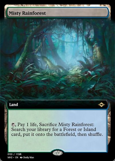 Misty Rainforest - Magic Online Promos
