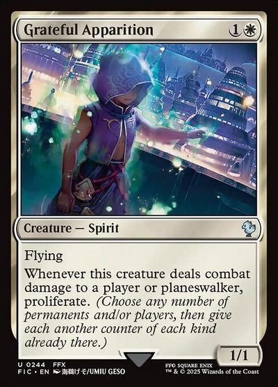 Grateful Apparition - Final Fantasy Commander
