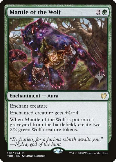 Mantle of the Wolf - Theros Beyond Death Promos