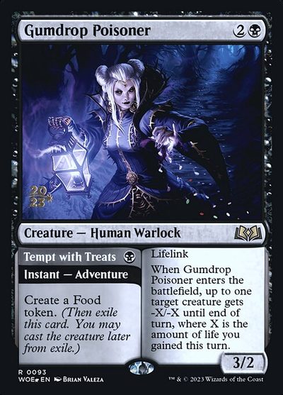 Gumdrop Poisoner // Tempt with Treats - Wilds of Eldraine Promos