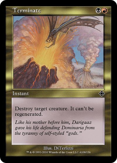 Terminate - Magic Online Theme Decks