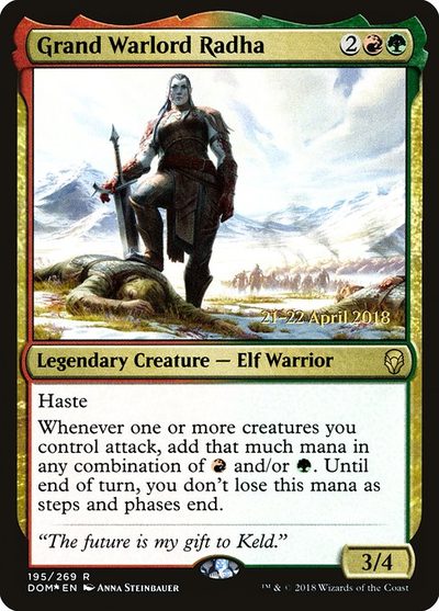 Grand Warlord Radha - Dominaria Promos