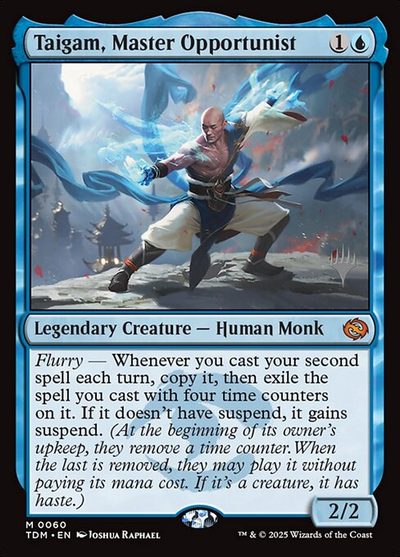 Taigam, Master Opportunist - Tarkir: Dragonstorm Promos