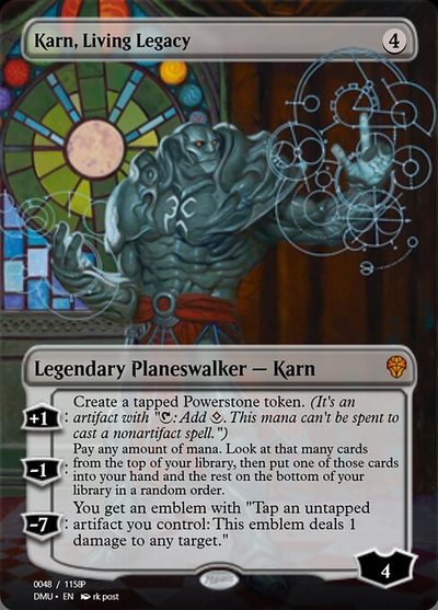 Karn, Living Legacy - Magic Online Promos