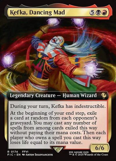 Kefka, Dancing Mad - Final Fantasy Commander