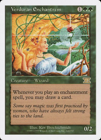 Verduran Enchantress - Classic Sixth Edition