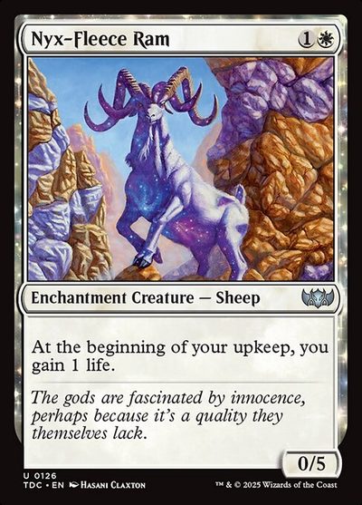 Nyx-Fleece Ram - Tarkir: Dragonstorm Commander