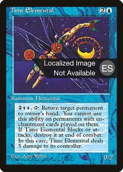 Time Elemental - Fourth Edition Foreign Black Border