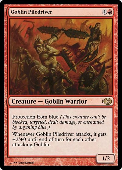 Goblin Piledriver - Magic Online Promos