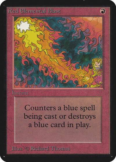 Red Elemental Blast - Limited Edition Alpha