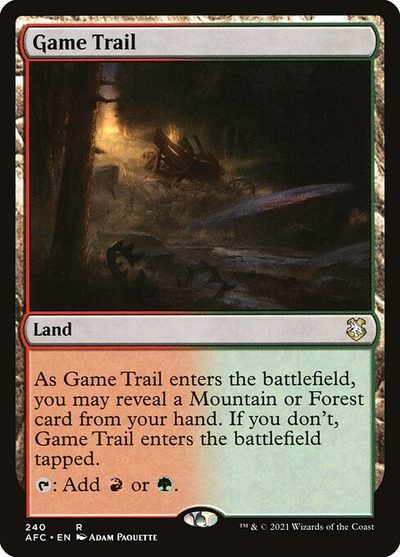 Game Trail - Forgotten Realms Commander