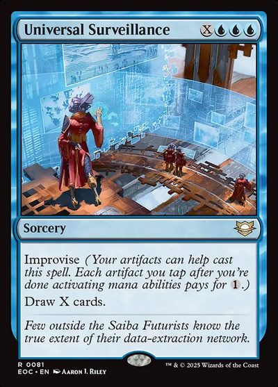 Universal Surveillance - Edge of Eternities Commander