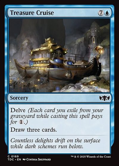 Treasure Cruise - Tarkir: Dragonstorm Commander