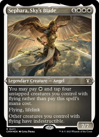 Sephara, Sky's Blade - Commander Masters