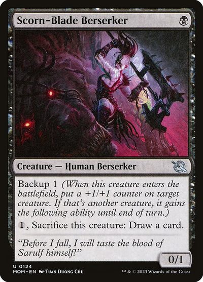 Scorn-Blade Berserker - March of the Machine