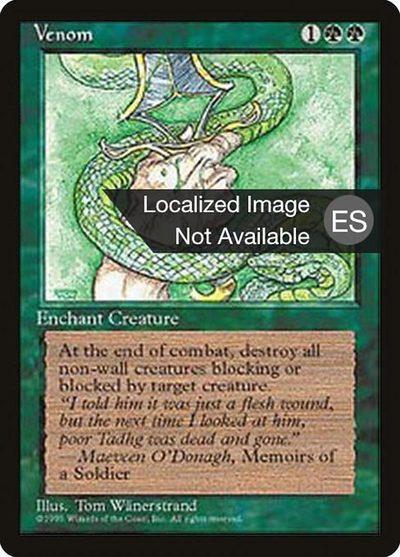 Venom - Fourth Edition Foreign Black Border
