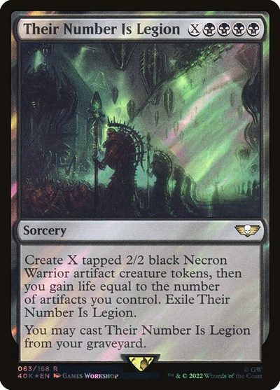 Their Number Is Legion - Warhammer 40,000 Commander