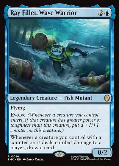 Ray Fillet, Wave Warrior - Teenage Mutant Ninja Turtles Eternal