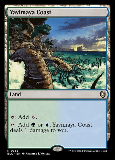 Yavimaya Coast - Bloomburrow Commander