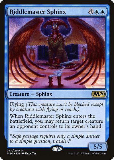 Riddlemaster Sphinx - Core Set 2020
