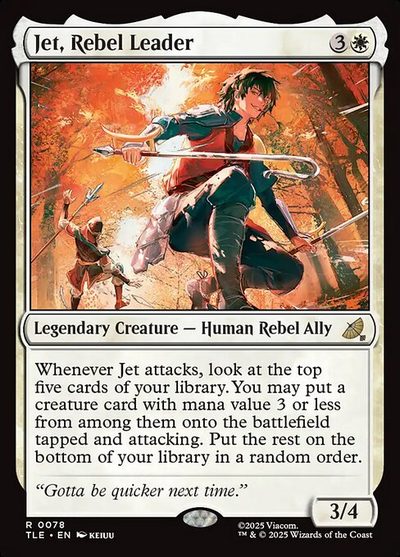 Jet, Rebel Leader - Avatar: The Last Airbender Eternal