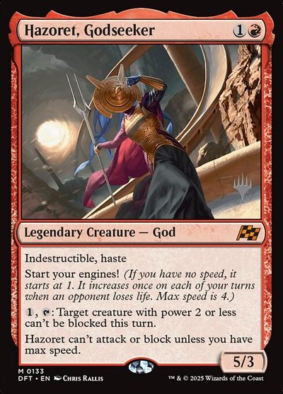 Hazoret, Godseeker - Aetherdrift Promos