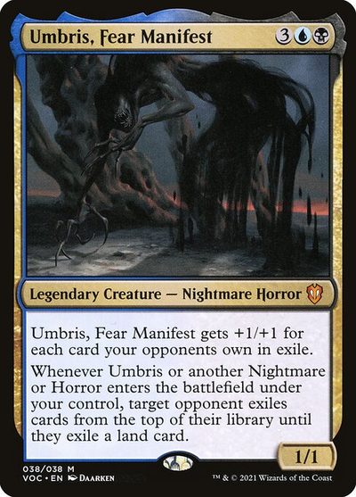 Umbris, Fear Manifest - Crimson Vow Commander