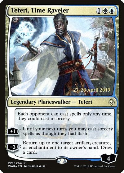 Teferi, Time Raveler - War of the Spark Promos
