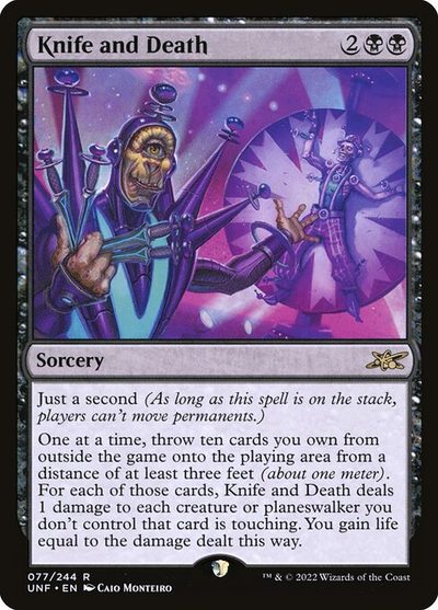 Knife and Death - Unfinity
