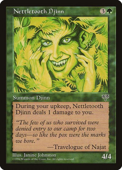 Nettletooth Djinn - Mirage