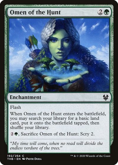 Omen of the Hunt - Theros Beyond Death
