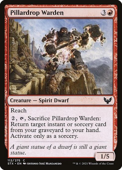 Pillardrop Warden - Strixhaven: School of Mages