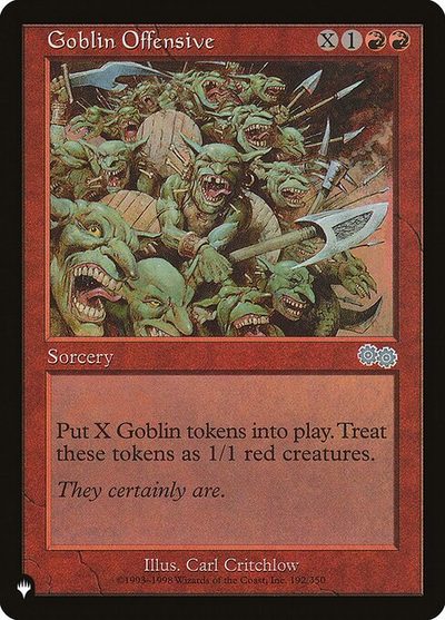 Goblin Offensive - The List