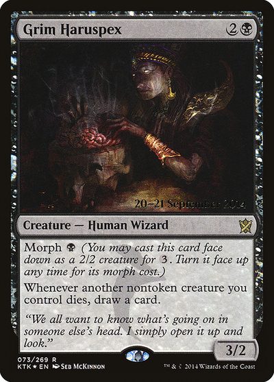 Grim Haruspex - Khans of Tarkir Promos