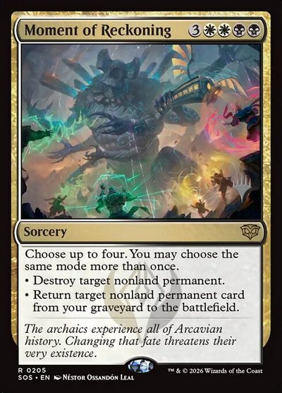 Moment of Reckoning - Secrets of Strixhaven Promos