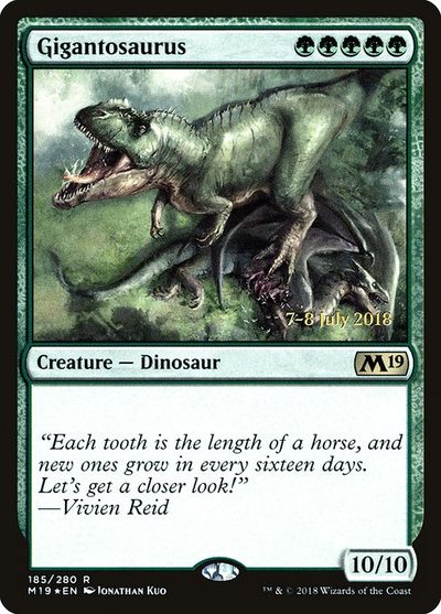 Gigantosaurus - Core Set 2019 Promos