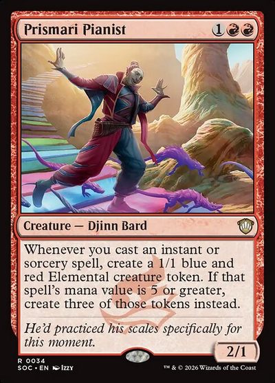 Prismari Pianist - Secrets of Strixhaven Commander