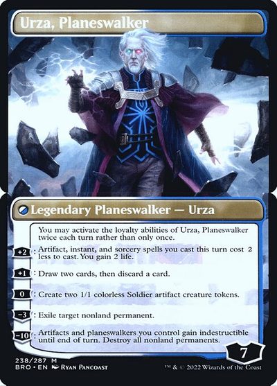 Urza, Planeswalker - The Brothers' War Promos