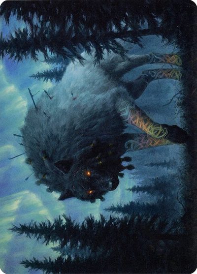 Sarulf, Realm Eater // Sarulf, Realm Eater - Kaldheim Art Series