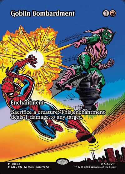 Goblin Bombardment - Marvel Universe