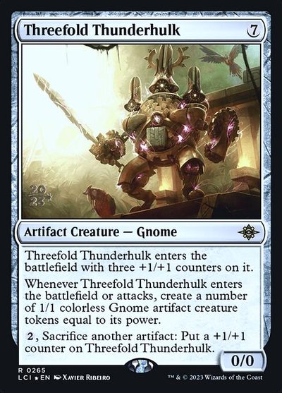 Threefold Thunderhulk - The Lost Caverns of Ixalan Promos